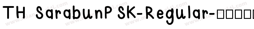 TH SarabunPSK-Regular字体转换